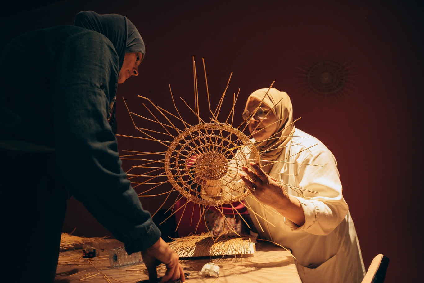 Shaping a smar wheel by hand